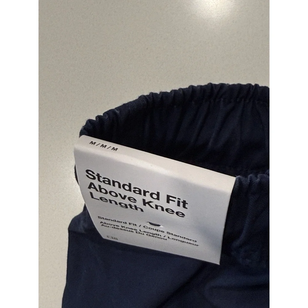 Nike Club Flow Shorts HJ1946-451 Obsidian Blue Cotton Enzyme Wash Mens M NWT